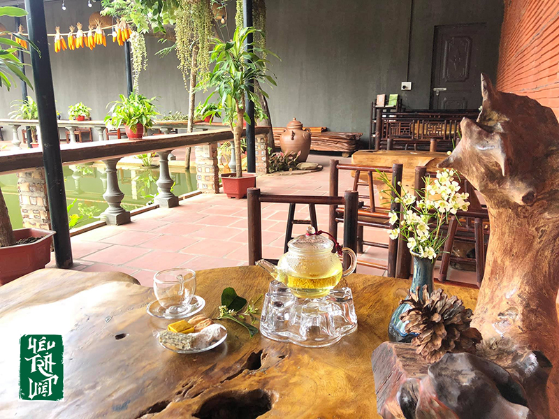 Hiên nhà 553 phục vụ đa dạng các dòng trà