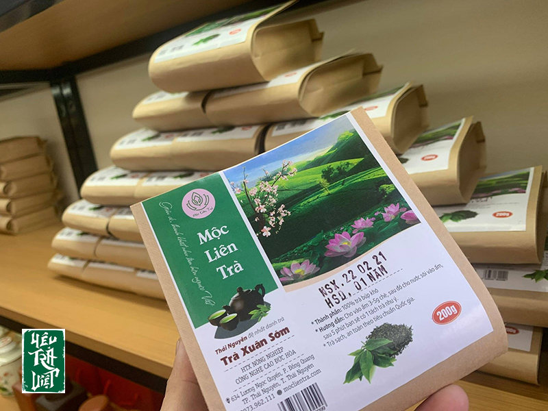 Các sản phẩm trà của Mộc Liên Trà 