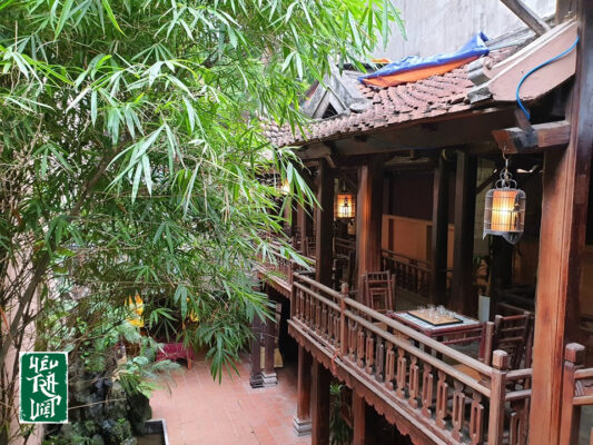Không gian hòa mình với thiên nhiên thanh tịnh