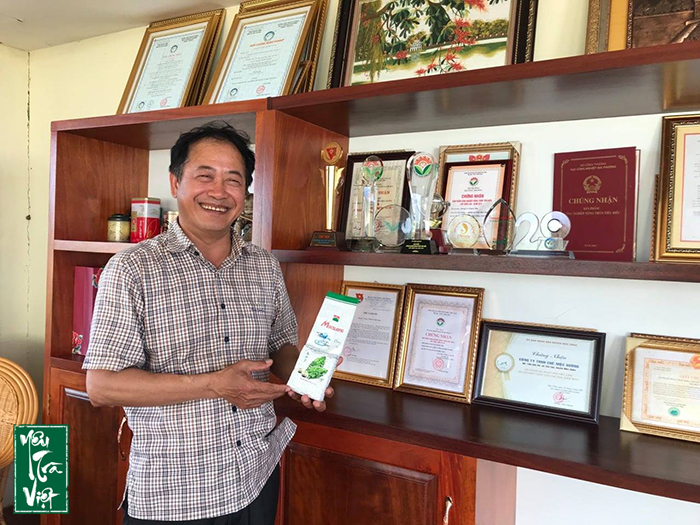 Làm trà hữu cơ công phu, làm tới đâu xuất khẩu tới đó