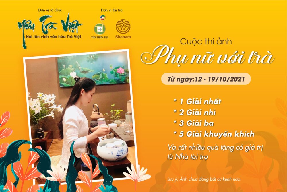 Cuộc thi phụ nữ với trà 