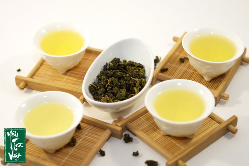 Trà Oolong xanh hiện đang rất phổ biến ở Việt Nam 