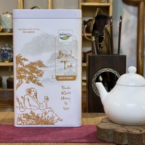 Hộp Bạch trà Bách Shan – 100g – BashTea