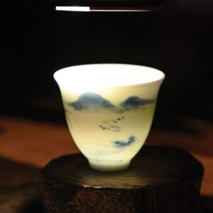 Chén Sứ  – Vẽ tay- Kiểu dáng cao, thấp