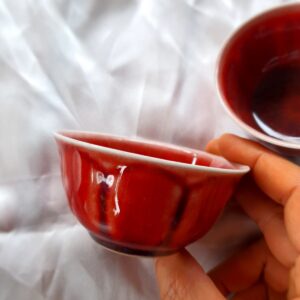 Chén men Trà Bụi