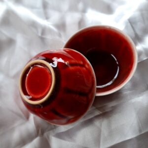 Chén men Trà Bụi