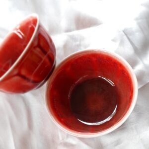 Chén men Trà Bụi