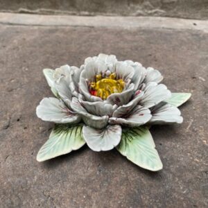 Hoa mẫu đơn đỏ – Gốm Sứ Thái Anh