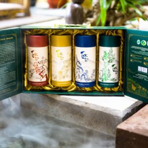 Hộp trà Tứ Quý – Hương Vân Trà