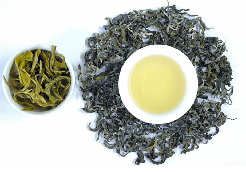 Lục trà túi giấy 100g 2 Lục Trà Suối Giàng Túi Giấy 100g – QTea