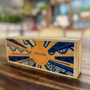 Thiên Khôi – Trà Shan Tuyết cổ thụ đóng bánh – Tiên Thiên Trà