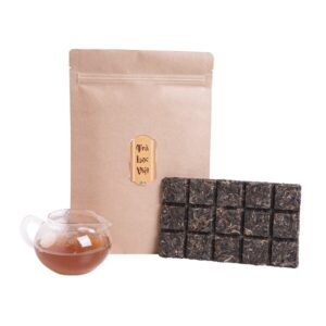 Trà Phổ Nhĩ Bánh Vuông 120g – năm 2020 – Trà Cụ Thành