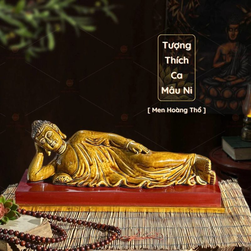tuong thich ca mau ni nhap niet ban 1 Tượng Phật Thích Ca Mâu Ni Nhập Niết Bàn – An Thổ Túc