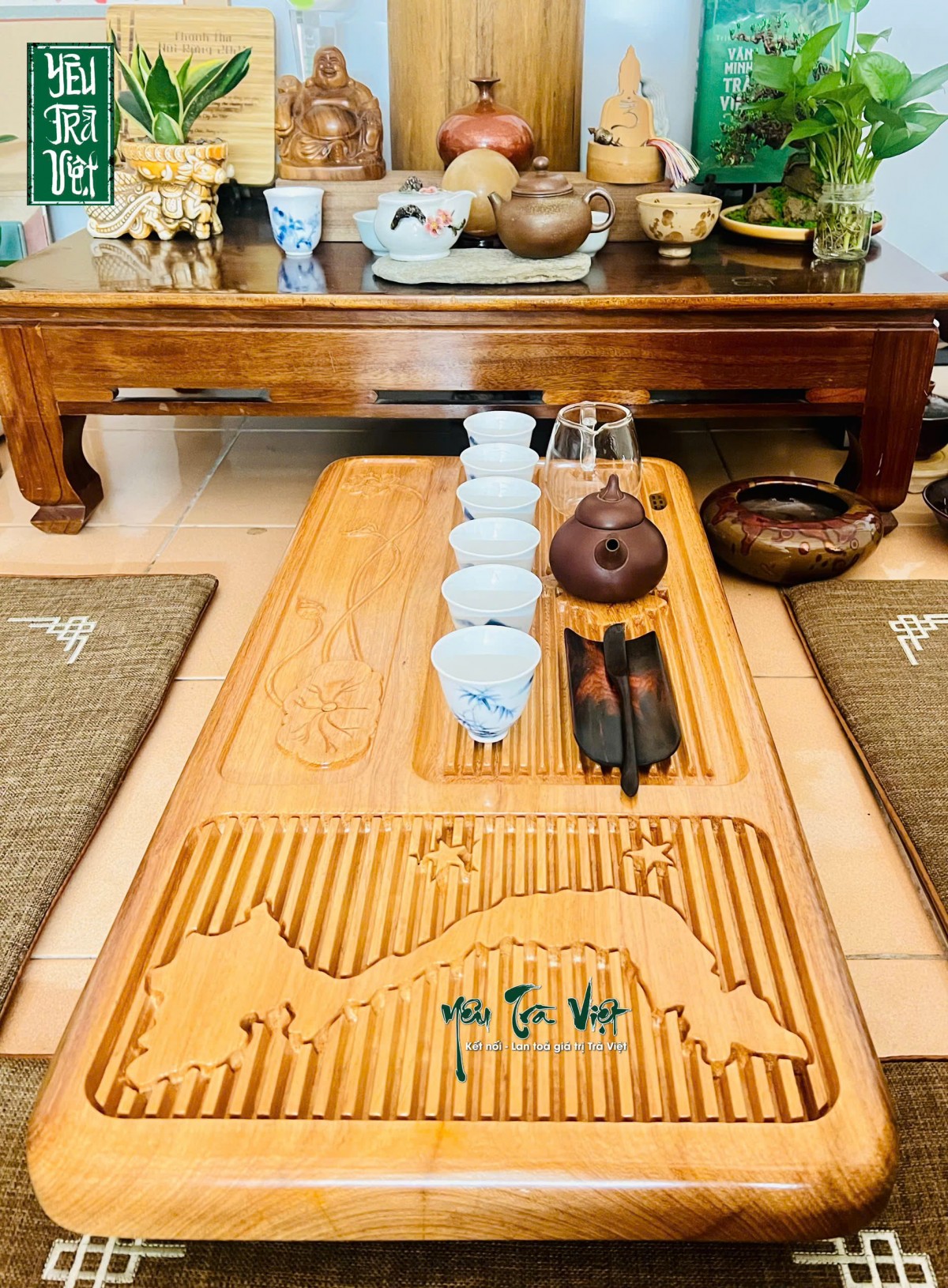Bộ Bàn Trà Cơ Bản – Giải pháp hoàn hảo cho Gia đình trẻ tại Thành phố lớn