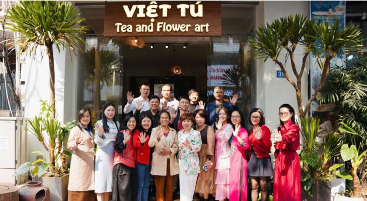 Việt Tú – Không gian kết tinh văn hóa trà, hoa, tranh và gốm