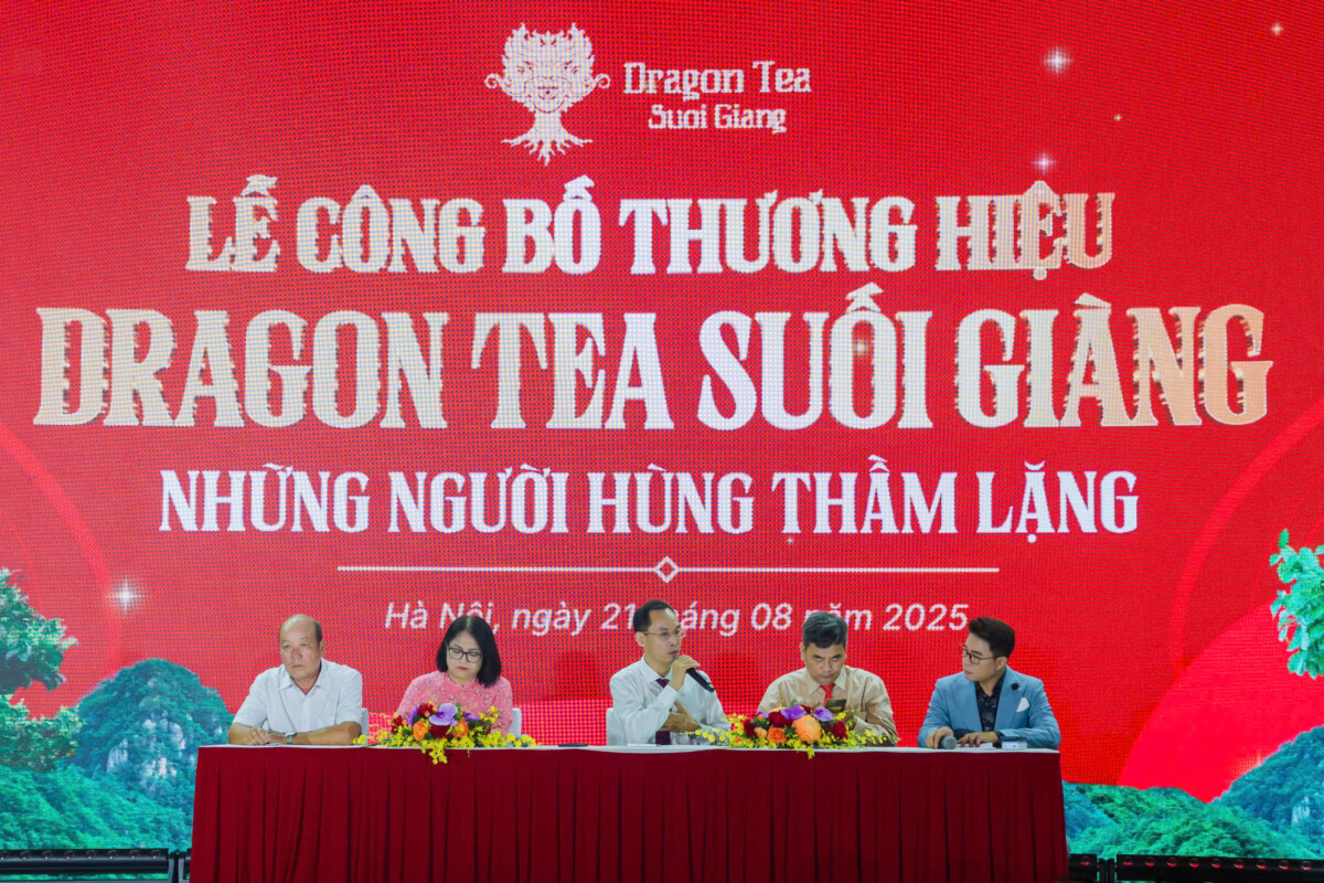 Ra mắt thương hiệu Dragon Tea Suối Giàng