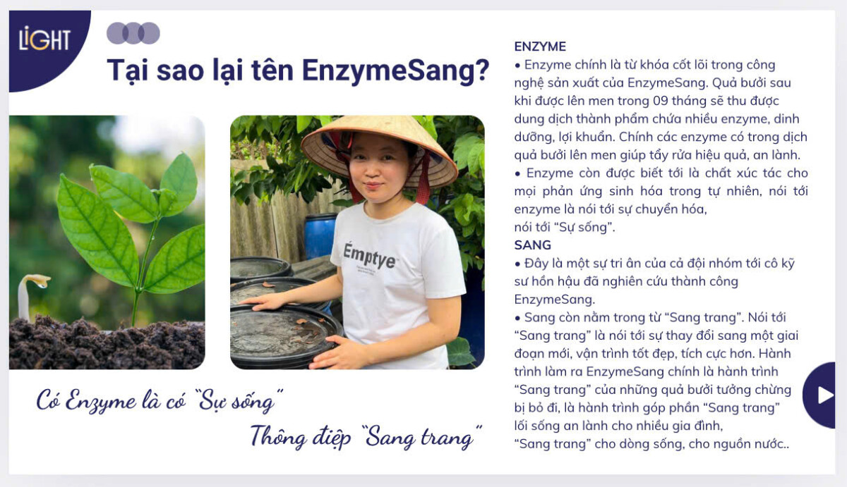 Enzyme Sang – mang sản phẩm làm sạch an lành đến người Yêu trà Việt