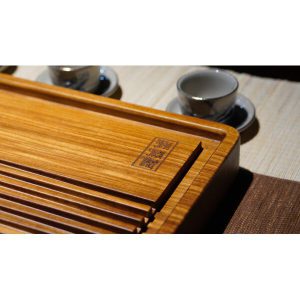 Khay trà Trống Đồng Size 65*30cm