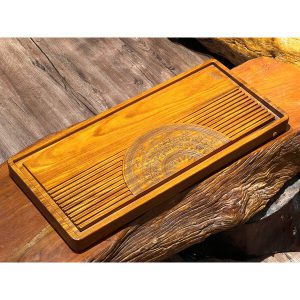 Khay trà Trống Đồng Size 65*30cm