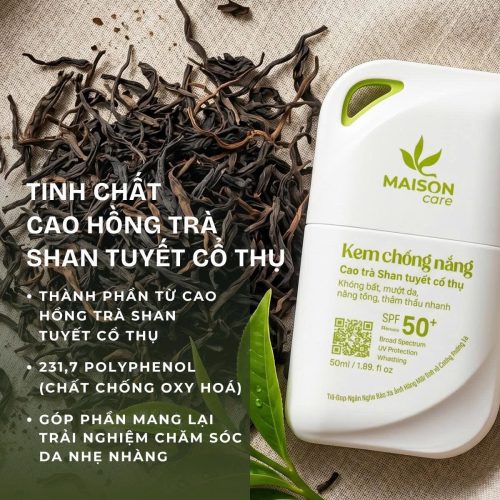 Kem Chống Nắng Trà Shan Tuyết