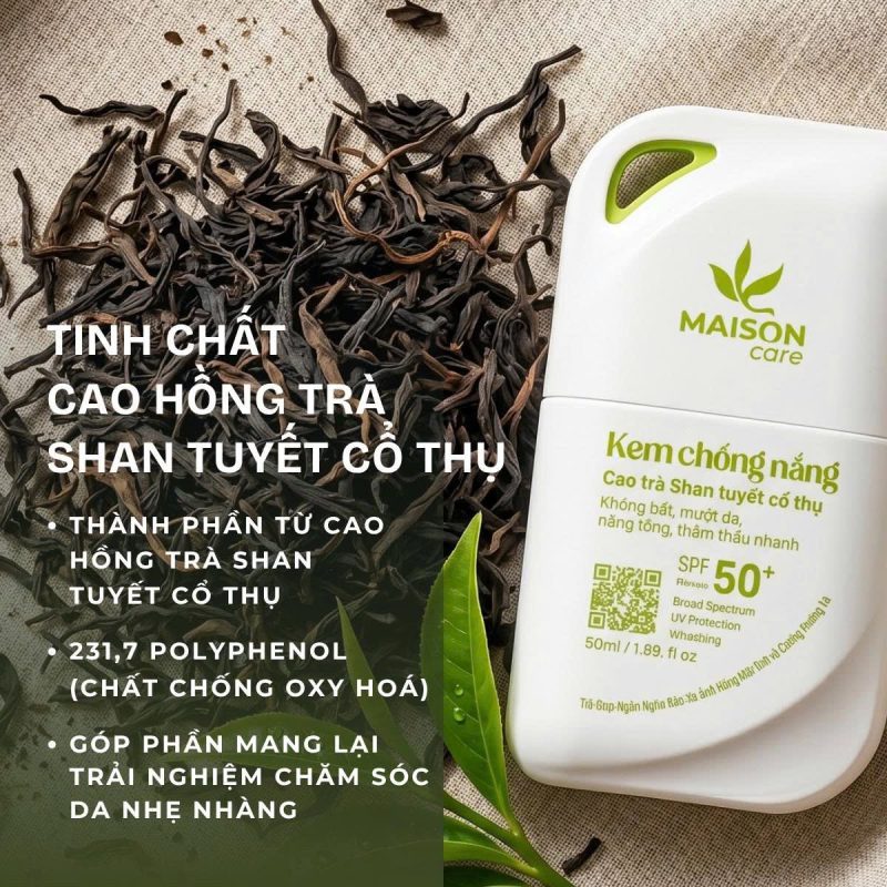 Bai16_KemChongNang_1 Kem Chống Nắng Trà Shan Tuyết