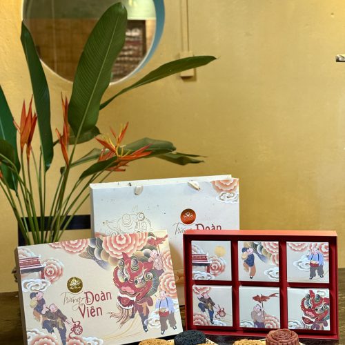 Set Quà Bánh Trung Thu Múa Lân- 6 bánh