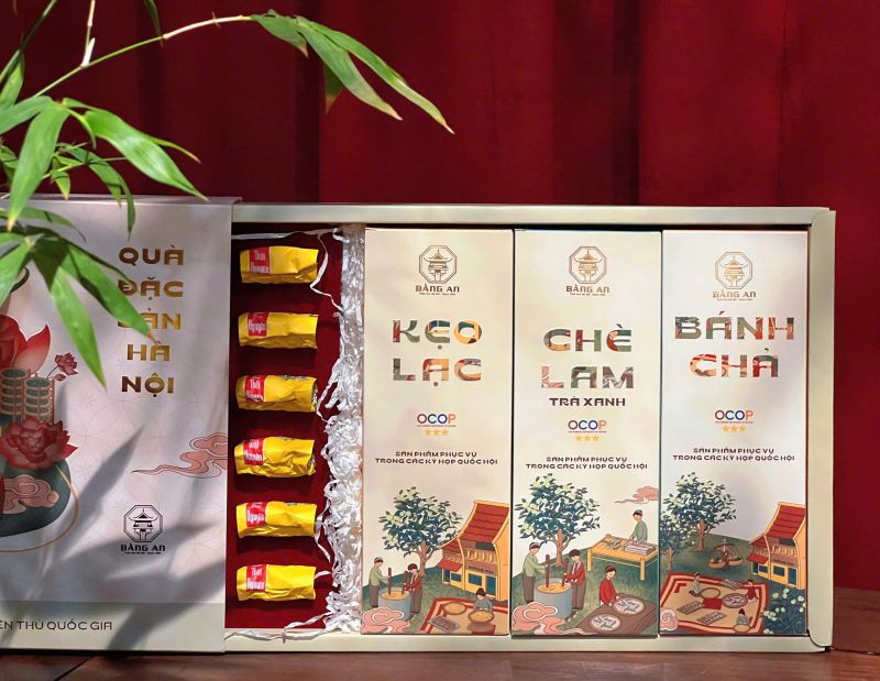 Set Trà và Đặc Sản Hà Nội