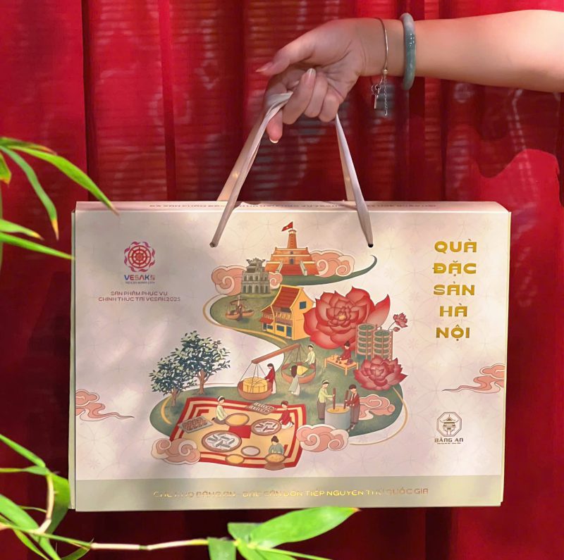 Set Trà và Đặc Sản Hà Nội - Yêu Trà Việt