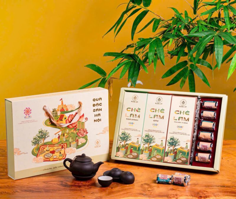 Set Trà và Đặc Sản Hà Nội