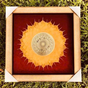 Tranh lá Bồ đề - Decor Không gian Phòng trà (Nhiều Size)