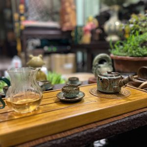 khay trà du lịch 2 Khay trà Trống đồng Du lịch Size 45*