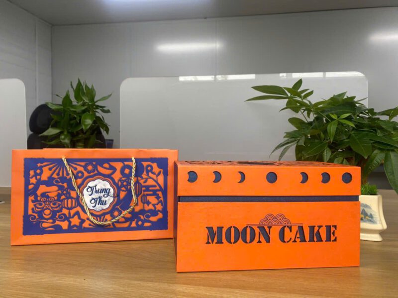 BangAn_HopMoonCake_CamXanhDuong_TuiVaHop Hộp quà Trung Thu 2026 Bằng An Moon Cake 2 tầng cam xanh dương