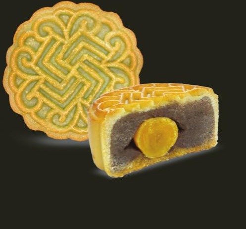 BaoMinh_BanhSenHongTra_QFarmSugiTea Bánh Trung Thu Sen Hồng Trà (Bảo Minh x QFarm Sugi Tea)
