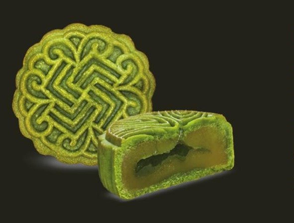 Bánh Trung Thu Trà Xanh Nhân Chảy (Bảo Minh x QFarm Sugi Tea)