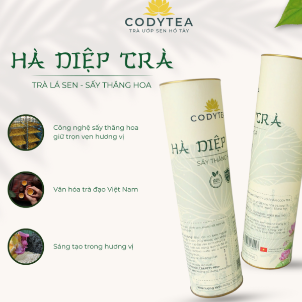 Ha Diep tra 2 Hà Diệp Trà - CODY TEA