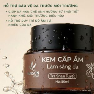 Kem cấp ẩm làm sáng da Trà Shan Tuyết hũ 50ml Kem cấp ẩm làm sáng da Trà Shan Tuyết hũ 50ml