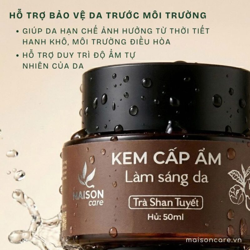 Kem cấp ẩm làm sáng da Trà Shan Tuyết hũ 50ml Kem cấp ẩm làm sáng da Trà Shan Tuyết hũ 50ml