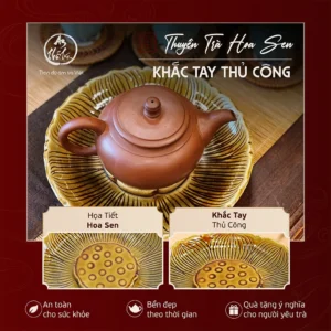 Thuyền Trà Hoa Sen An Thổ Túc