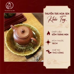 Thuyền Trà Hoa Sen An Thổ Túc