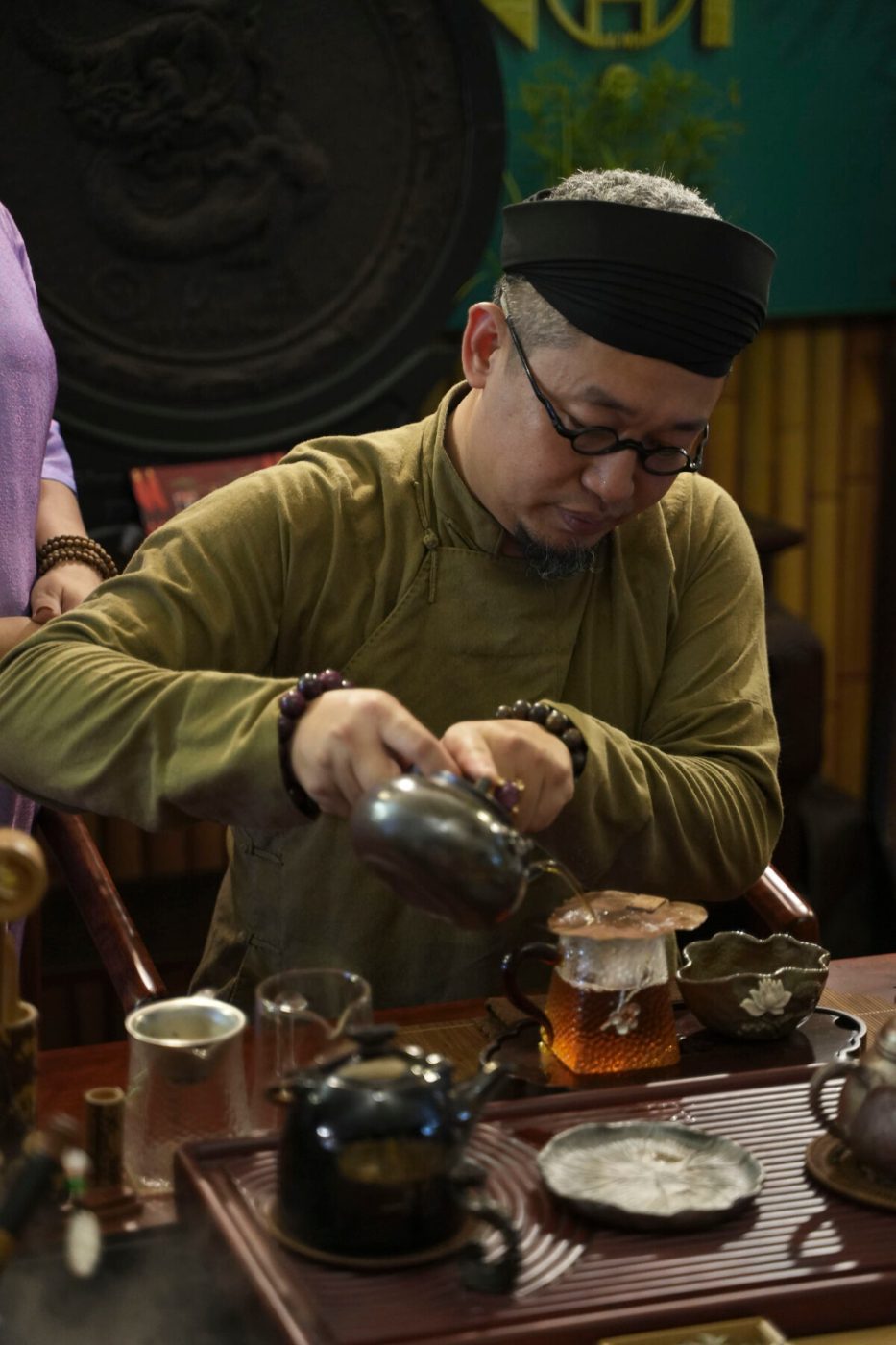 Yêu trà Việt đồng hành cùng Lễ hội Sen Hà Nội trong hoạt động Trà