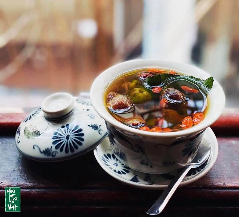 Nhiều dòng trà được thơm ngon được phục vụ tại đây