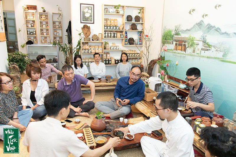 Buổi chia sẻ nhận được sự ủng hộ và yêu thích của nhiều người yêu trà 